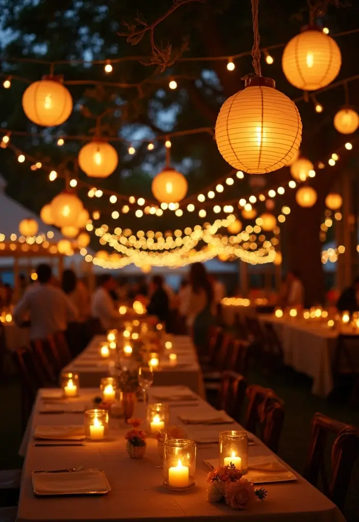 30 Fun and Stylish Retro Wedding Inspiration for Nostalgic Couples - 24. Retro Candles and Lighting