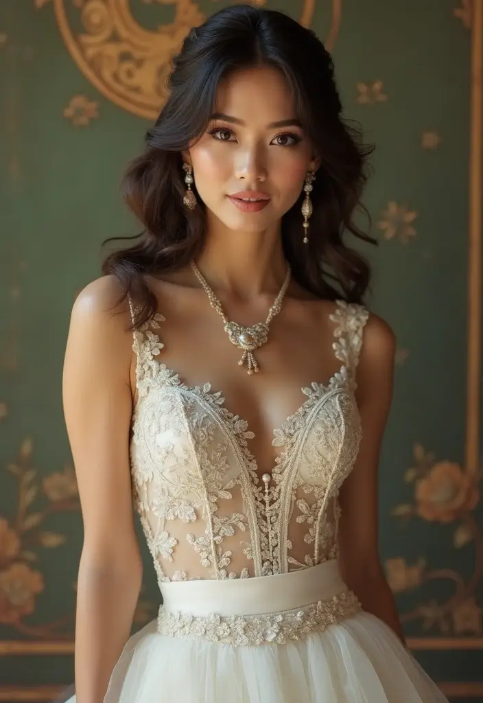 30 Fun and Stylish Retro Wedding Inspiration for Nostalgic Couples - 3. Retro Glam Bridal Styles