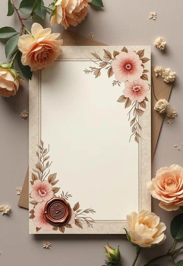 30 Fun and Stylish Retro Wedding Inspiration for Nostalgic Couples - 8. Vintage-Inspired Invitations