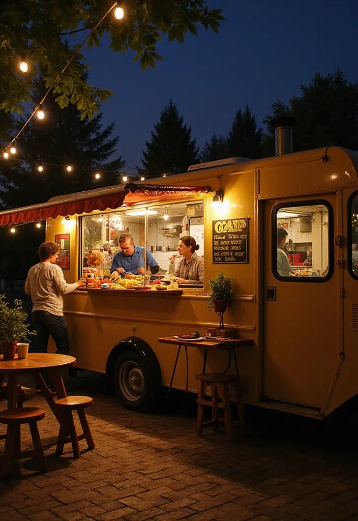 30 Popular Food Truck Wedding Ideas for a Trendy Feast - 20. Vegan Comfort Food Truck
