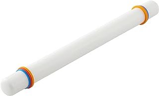 Wilton Large Fondant Rolling Pin with Guide Rings - Fondant Roller Ideal...