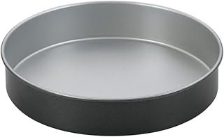 Cuisinart 9-Inch Round Cake Pan, Chef's Classic Nonstick Bakeware, Silve...
