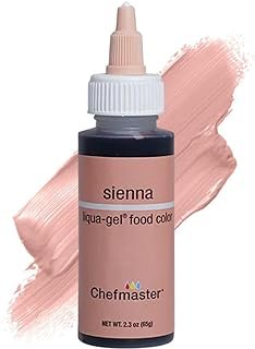 Chefmaster Sienna Liqua-Gel® Food Coloring | Vibrant Color | Professiona...