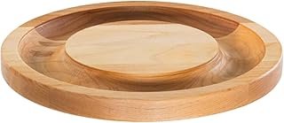 Cheese Platter and Cracker Tray - Hard Maple Face Grain Wood Serving Tra...