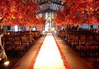 Aisle Runner White 50 Ft Long Satin Bridal Wedding 100% Polyester Satin ...