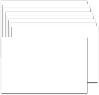 50 Pack 5x7 Cardstock Paper, 80lb White Cardstock Thick Paper Heavyweigh...