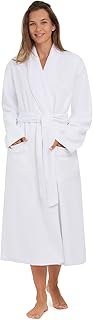 Plush Lined Microfiber Bath Robe for Women or Men - Super Soft, Durable ...