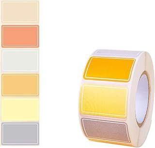 500Pcs Writable Label Stickers Colorful Label Stickers Food Labels Remov...