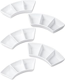 DELLING Ceramic Dipping Sauce Bowls Set - 3 Oz Dipping Dishes- Small Bow...