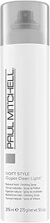 Paul Mitchell Super Clean Light Hairspray, Fast Drying, Soft Hold + Natu...