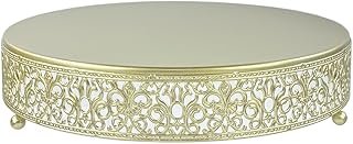 Cake Stand, Metal Round Cupcake Dessert Stand Cake Display Holder Cookie...