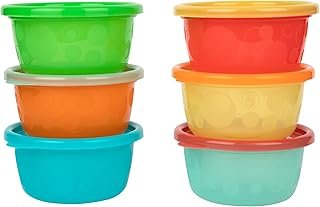 The First Years Take & Toss Toddler Bowls Set - Reusable Toddler Snack C...