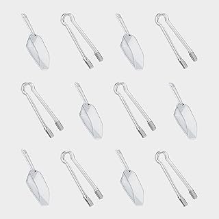 Plastic Ice Tongs and Scoops Mini Kitchen Tongs Utility and Ice Shovel B...