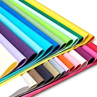 120 Sheets Colored Tissue Paper - 25 Assorted Colors for Gift Bags & Wra...