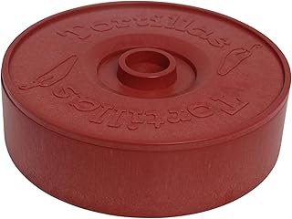 Imusa 8in Plastic Tortilla Warmer, Terracotta Color, Traditional Mexican...