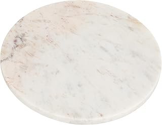 Round White Marble Cutting Board