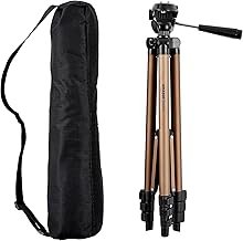 Amazon Basics 50-inch Lightweight Portable Camera Mount Tripod Stand wit...