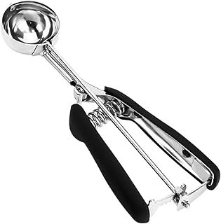 Ice Cream Scoop, 18/8 Stainless Steel Cookie Scoop, Cookie Scoops for Ba...