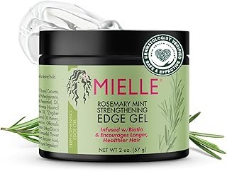 Mielle Organics Rosemary & Mint Edge Control Gel - Strong Hold Hair & Ed...