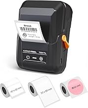 SUPVAN T50M Pro Bluetooth Label Maker Machine with 3 Tapes, Wide Waterpr...