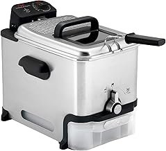 T-fal 3.5L Stainless Steel Deep Fryer with Basket, 1700W Electric Deep F...