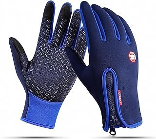 Outdoor Winter Touchscreen Warm Gloves, Water Resistant Windproof Anti-S...