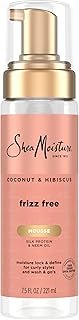 Shea Moisture Curl Mousse Coconut and Hibiscus for Frizz Control Styling...
