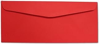 Red #10 Envelopes - 100 Envelopes - Desktop Publishing Supplies™ Brand E...