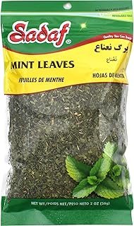 Sadaf Mint Leaves Cut - Dried mint leaves cut and sifted - Kosher and Ha...