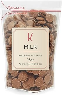 K Milk Melting Wafers 16 Ounces Bulk Perfect For Dipping, Deserts, Bakin...