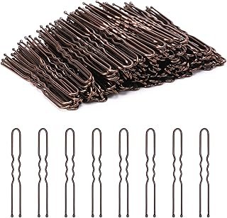 U Shaped Hair Pins, 200 Count Buns Waved Hair Pins for Updos with Box fo...