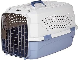 Amazon Basics 2-Door Top-Load Hard-Sided Dogs, Cats Pet Travel Carrier, ...