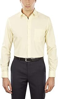 Men's Dress Shirt Fitted Poplin Solid