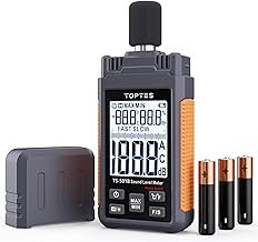 Decibel Meter, TopTes TS-501B Sound Level Meter with 2.25” Backlit LCD S...