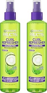 Garnier Fructis Curl Refresher Reviving Water Spray, Sulfate Free, 8.5 F...