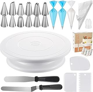 Kootek 71PCs Cake Decorating Kit, Baking Supplies Tools - Includes Cake ...