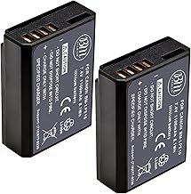 BM Premium 2-Pack of LP-E10 Batteries for Canon EOS Rebel T3, T5, T6, T7...