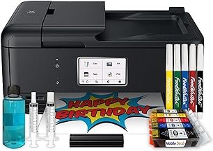 Cake Topper Image Printer, Cake Ink Cartridges, 50 Wafer Sheets, Edible ...