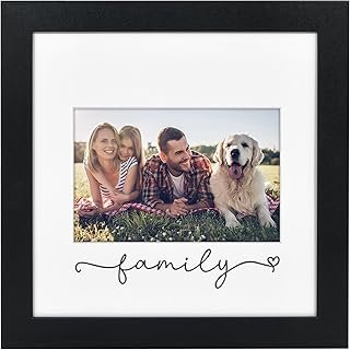 Americanflat Family Picture Frame with Shatter-Resistant Glass - Use as ...