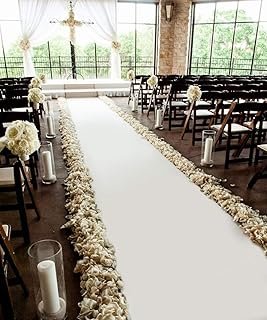 Wedding Ceremony Decorations Aisle Runner,100ft X3ft,Polyester Paper Con...