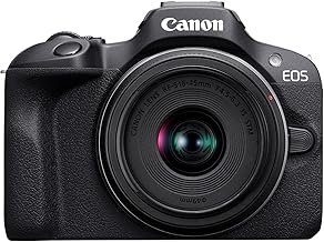 Canon EOS R100 Mirrorless Camera RF-S18-45mm F4.5-6.3 is STM Lens Kit, 2...