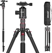 NEEWER 77 inch Camera Tripod Monopod for DSLR, Phone with 360° Panoramic...