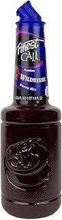 Finest Call Premium Wild Berry Puree Drink Mix, 1 Liter Bottle (33.8 Fl Oz)