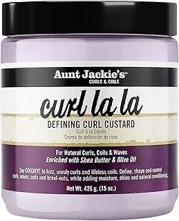 Aunt Jackie's Curl La La, Lightweight Curl Defining Custard, Enriched wi...