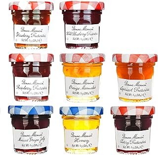 Bonne Maman Assorted Preserves - Strawberry, Apricot, Raspberry, Orange,...