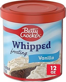 Betty Crocker Gluten Free Whipped Vanilla Frosting, 12 oz.