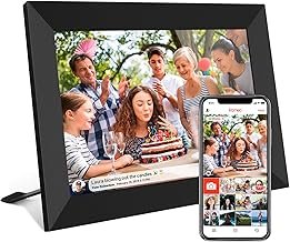 32GB FRAMEO 10.1 Inch Smart WiFi Digital Photo Frame 1280x800 IPS LCD To...