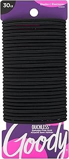 Goody Ouchless Hair Elastics – No Pull, No Breakage, Tangle-Free Hold fo...