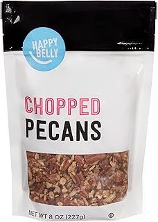 Amazon Brand - Happy Belly Chopped Pecans, 8 oz