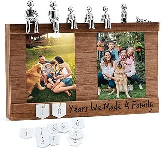 Personalized Romantic Wedding and Anniversary Keepsake Box with Family S...